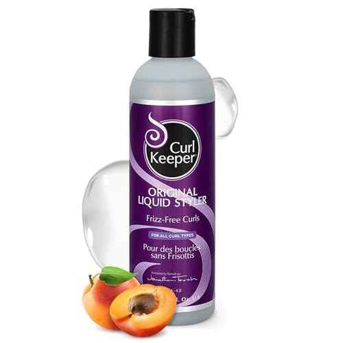 Original Curl Keeper Anti-Frizz Curl Defining Hair Styler (12 Oz) - Lightweight Curl Definer Liquid Gel for All Weather Conditions - Wavy & Curly Hair Products for Women (Cream Alternative)
