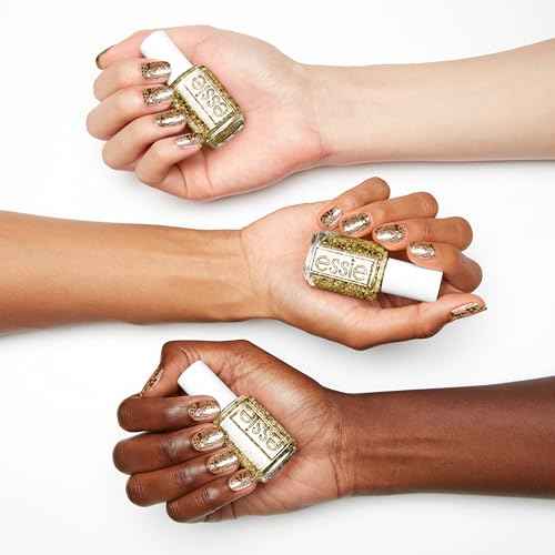 essie Nail Polish, 8-Free Vegan, 4 Piece Holiday Nail Polish Set, 1 Kit