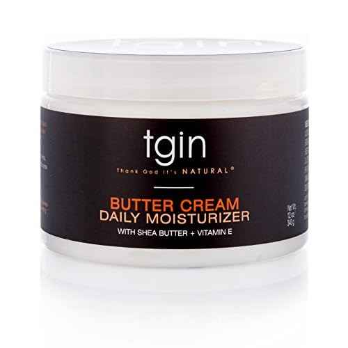 tgin Butter Cream Daily Moisturizer For Natural Hair - Dry Hair - Curly Hair - Travel Size - 2 Oz