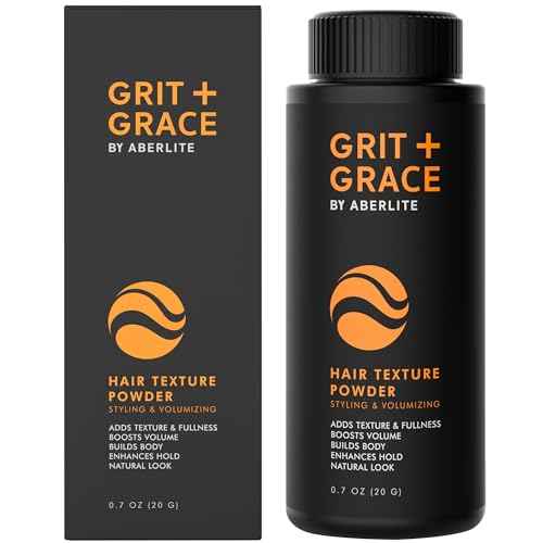 Aberlite Grit + Grace Hair Texture Powder for Men & Women - Styling Texturizing Volume Powder, Volumizing Hair Products, Matte Finish