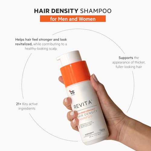 DS Labs Revita Shampoo, 205mL - Thickening Appearance, Scalp First Cleanse, Fuller Looking, Volumized Hair, Lightweight Hydration, Sulfate & Silicone Free, Color Safe, For Men & Women