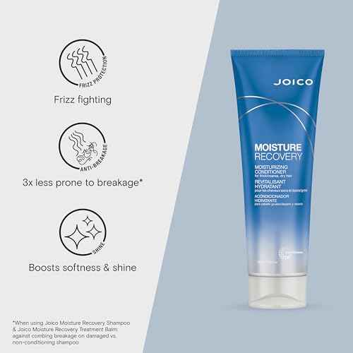 Joico Moisture Recovery Moisturizing Conditioner | For Thick, Coarse, Dry Hair | Restore Moisture, Smoothness, Strength, & Elasticity | Reduce Breakage | With Jojoba Oil & Shea Butter | 8.5 Fl Oz