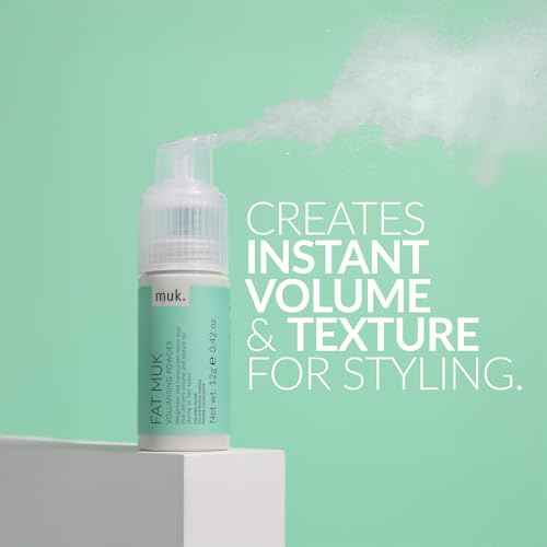 MUK. FAT Volumizing Hair Powder - Weightless, Translucent Root Lifting Styling Product for All Hair Types - Adds Volume & Texture - 20g