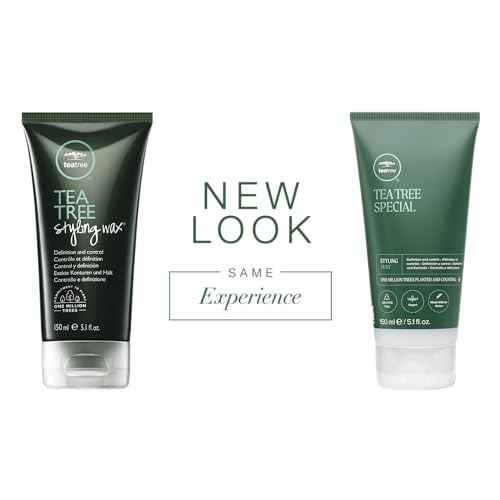 Tea Tree Styling Wax, Adds Definition + Hold, For All Hair Types, 5.1 fl. oz.