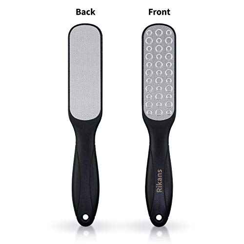 Rikans Colossal Foot File, Professional Foot Rasp Callus Remover, Foot Care Pedicure Tool to Remove Hard Skin,Can Be Used on Wet or Dry Skin, High Grade Stainless Steel File (Foot File Set)
