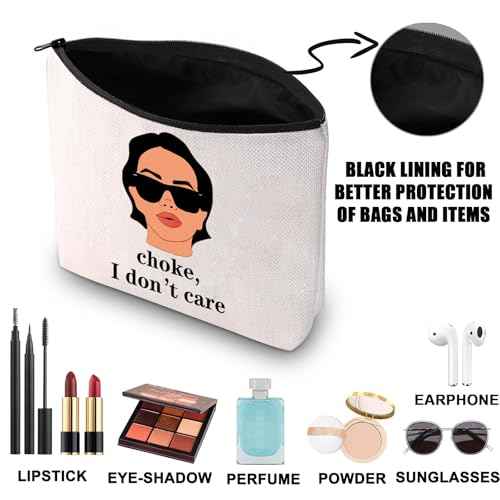 JNIAP Reality Show Makeup Bag Reality TV Show Gifts Choke I Don¡¯t Care Merch (choke mb)