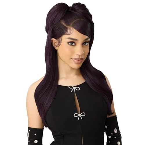 Outre Lace Front Wig -Perfect Hair Line 13X6 - True Frontal Peak Edge 708 (DRST BERRY VALENTINE)