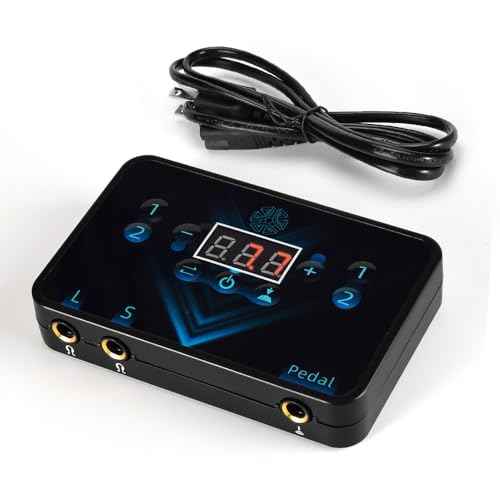 Tattoo Power Supply LED Display Adjustable Voltage Professional Tattoo Machine Power Source Tattoo Voltage Regulator US-Plug