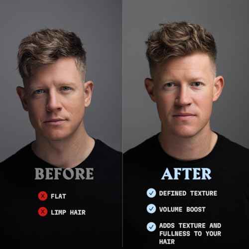 Striking Viking Sea Salt Spray for Men - Strong Hold, 6.76 Fl Oz, Blue Ocean Scent - Volumizing Hair Spray for Men - Texturizing & Curl Enhancing - Paraben Free