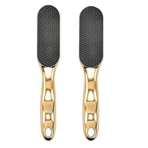 2 pcs Hard Skin Remover Nano Glass Foot File - Foot Callus Remover, Dead Skin Remover, Durable Foot Scrubber, Long Lasting Foot Buffer, Soft Smooth Feet £¬Christmas Gifts Christmas Stockings Stuffing