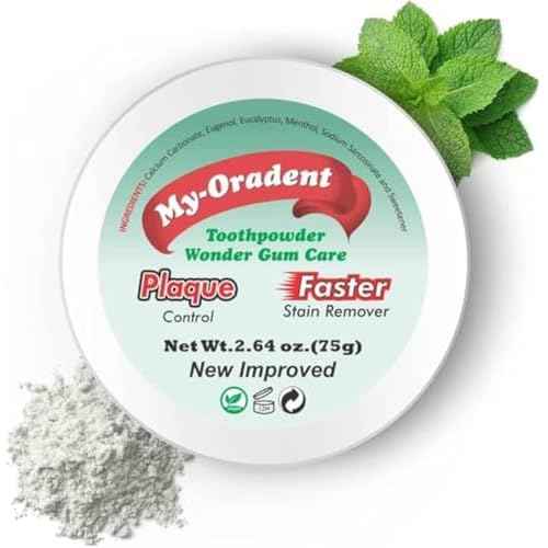 Remineralizing Tooth Powder ? Natural Whitening Oral Care ? SLS & Fluoride Free ? Strengthens Teeth & Gums ? Fresh Breath Daily Use