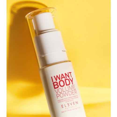 ELEVEN AUSTRALIA I Want Body Volume Powder - Lightweight Volumizing Powder for Instant Lift & Fullness, Ideal for Fine to Medium Hair, Flexible Hold with a Matte Finish - 0.3 Oz