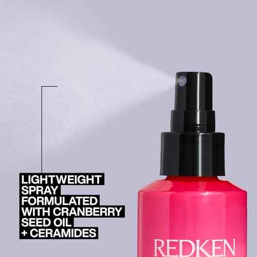 Redken Thermal Spray 11 Low Hold For All Hair Types - Provides a Smooth, Silky & Frizz-Free Blow-Dry Finish while Protecting Against Heat Damage