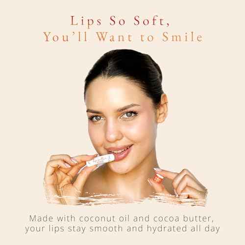 CHAP-LIP Original Lip Balm Hydrating Bulk Chap Stick with Fruit Flavors, Coconut Oil, and Cocoa Butter - Christmas Gift Stocking Stuffers Lip Therapy Pack for Men and Women - Made in the USA, 24 Pack