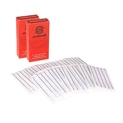 1TattooWorld 100pcs 3RL Disposable Sterile Tattoo Needles 3 Round Liner, OTW-100-3RL.1