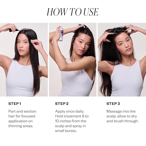 IGK Hair Thickening Treatment Set | Sponsored Density Scalp Treatment + Body Language Thickening Spray | For Hair Loss and Thinning | 2.1 oz + 7 oz