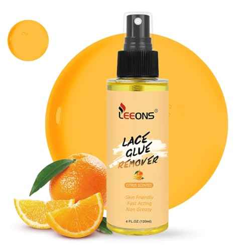 4OZ/120ML Tape Lace Remover Fast Acting/Bond Release Spray/Residue Removal Solution for Lace Wigs, Extensions, Hair Systems Tape & Lace Glue Remover NO Harsh Solvents, Harmful Fumes