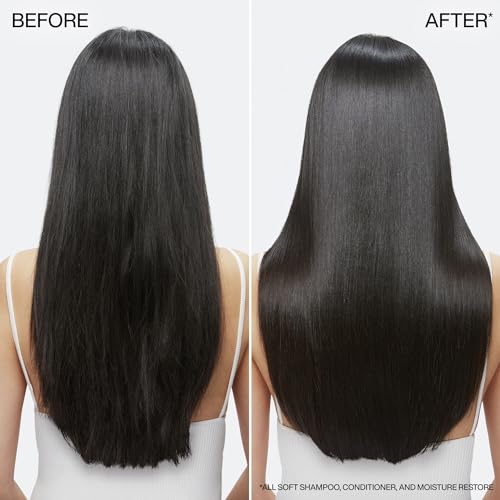 Redken All Soft Conditioner For Dry Hair - Moisturizes & Provides Intense Softness With Argan Oil, For All Hair Types