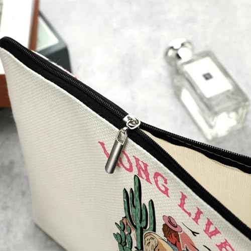 Western Girls Gifts Cowgirl Gifts Western Gifts for Women Western Stuff for Lovers Retro Makeup Bag Cosmetic Bag Friendship Gifts for Friends Girls Niece Sister Birthday Mothers Day Graduation