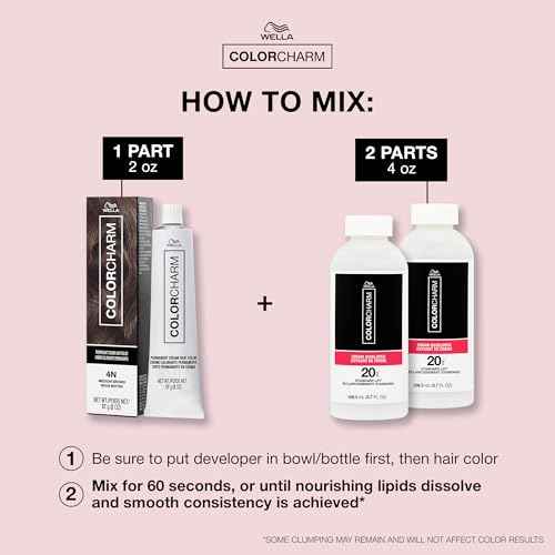 COLORCHARM Permanent Cream Hair Dye, Intense Natural, Cool Espresso Shades, 100% Gray Coverage, Vegan, Free of Phthalates & Parabens, 2 oz.