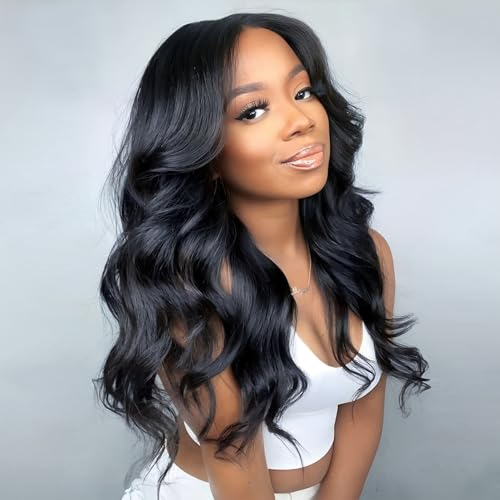 250 density human hair wig Lace Front Wigs Human Hair Pre Plucked glueless wigs human hair Body Wave Wigs Human Hair Wigs For Black Women 13x6 lace Frontal Wigs Bleached Knots 20 Inch