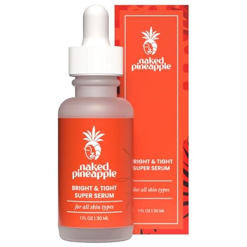 Bright and Tight Super Serum - Enzyme-Powered for Blemish Control, Skin Elasticity & Hydration - Protects Moisture Barrier - 1oz