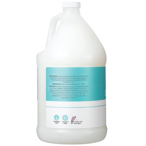 Ginger Lily Farms Club & Fitness Body Wash + Shampoo + Conditioner Bundle, Ocean Breeze, 1 Gallon Each