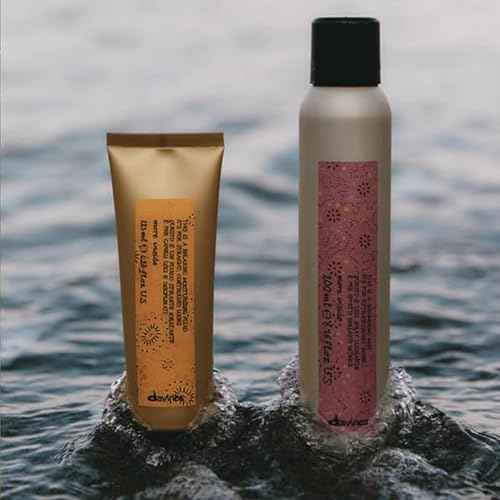 Davines This is a Relaxing Moisturizing Fluid, Heat Protection And Frizz Control For Sleek And Straight Styling, Moisturize With Humidity Control, 4.22 Fl. Oz.