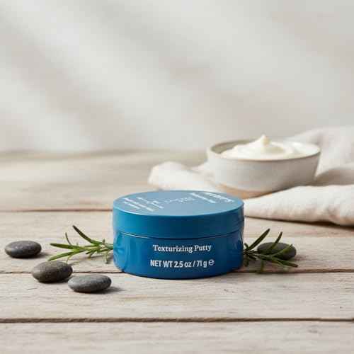 Men's Hair Texturizing Putty, Medium Hold with Matte Finish for Dry Hair, 2.5 oz (01 Count)