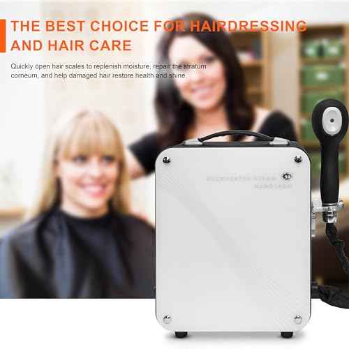 Hair Salon Nano Blue Light Micro Mist Hair Steamer Hair Perm Coloring Hot Dyeing Equipment for Hair Care Adds Softness Shine Elitzia ETD303