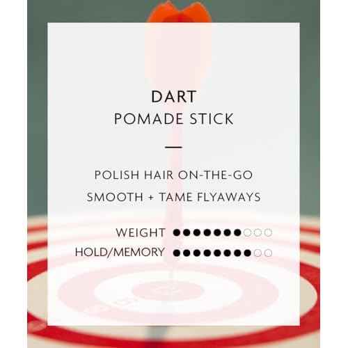 R+Co Dart Hair Wax Stick | Tame Flyaways, Sculpt & Polish | Long-Lasting Texture | Vegan + No Parabens