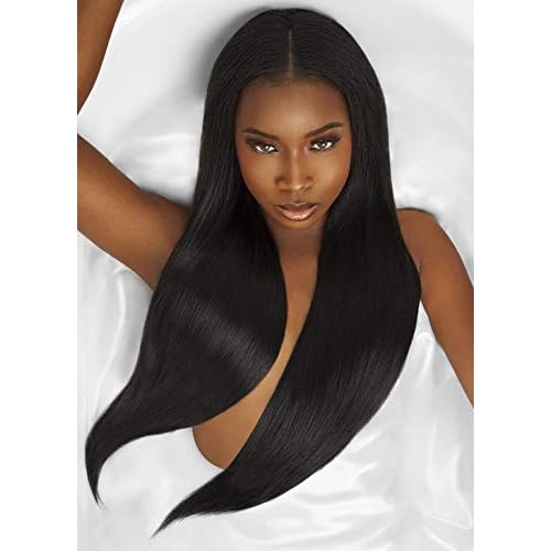 Outre Mylk Yaki Weaving Hair 2-PACKS (10", 1B Off Black)
