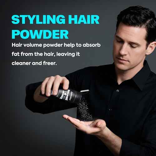 immetee Hair Volume Powder - Texture Styling for Men and Women, Light Control Natural Matte Look, Root Lifting 14g (0.5 oz)