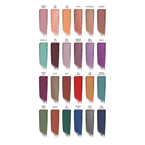Jeffree Star Cosmetics Scorpio Palette, 24 Eyeshadow Shades, Matte and Metallic, Cruelty-Free