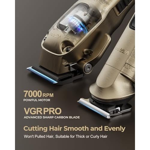 Hair Clippers for Men Professional, Cordless Hair Clippers for Hair Cutting, Mens Clippers and Trimmers Set, Electric Hair Trimmer for Men with Package Case