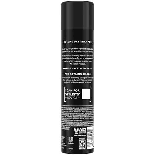 TRESemm? Dry Shampoo Spray, Volume Clean 6-Pack ? Paraben-Free & Sulfate-Free Shampoo for Volumizing Fine Hair, Scented, 7.3 Oz Ea