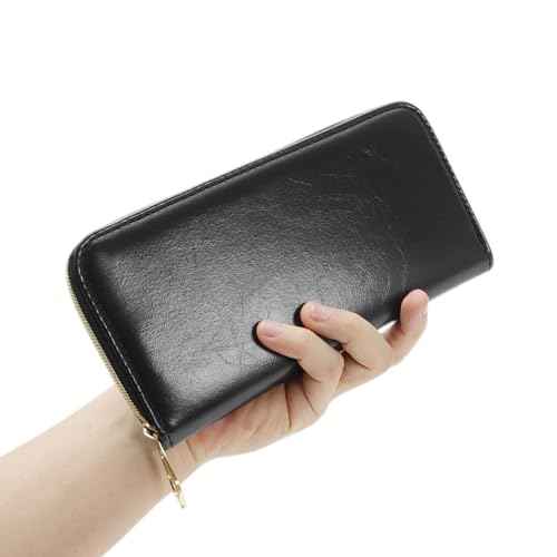 VOCOSTE Barber Scissors Pouch Bag, Fit for Below 6.5 in Shear, Hair Scissor Shears Cases for Hair Stylists, Can Hold 4 Scissor, Black