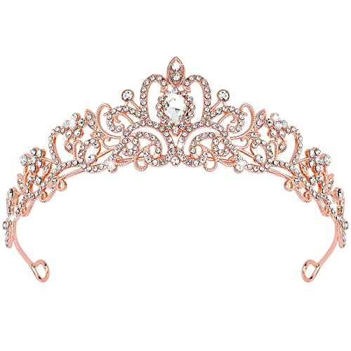 CIEHER Tiara Crowns for Women & Girls - Bridal, Wedding, Prom, Quinceanera, Birthday & Christmas Crown Gifts