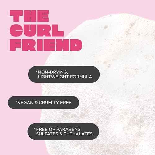 Cake Beauty Gel-to-Foam Styler, The Curl Friend ? Volumizing & High Hold Gel to Foam - Flake Free Frizz Control - Infused with Coconut Oil & Shea Butter - For Curly Hair- 6.8 fl oz./ 200 mL