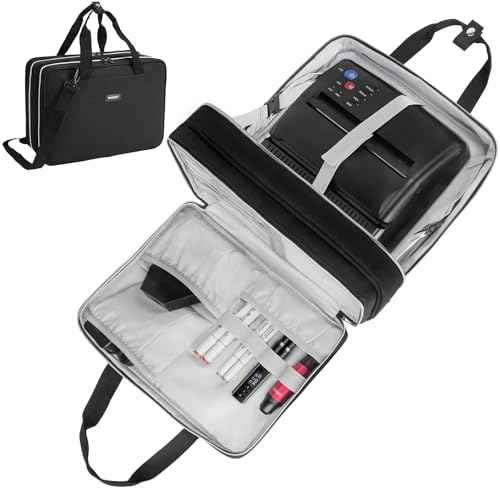 Tattoo Travel Case for Equipment and Supplies,Black,Bag Only
