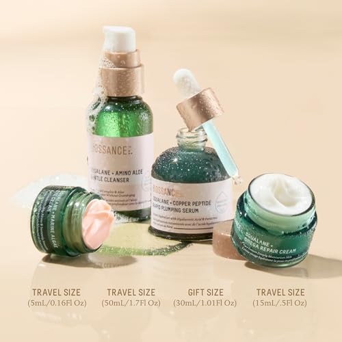 HORACE Gift Set with Purifying Face Cleanser, Gentle Face Scrub, and Mattifying Face Moisturizer - Skincare Set for Cleansing and Hydrating