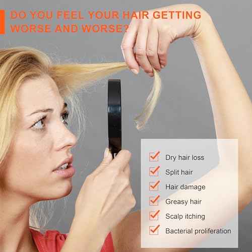 Hair Salon Nano Blue Light Micro Mist Hair Steamer Hair Perm Coloring Hot Dyeing Equipment for Hair Care Adds Softness Shine Elitzia ETD303