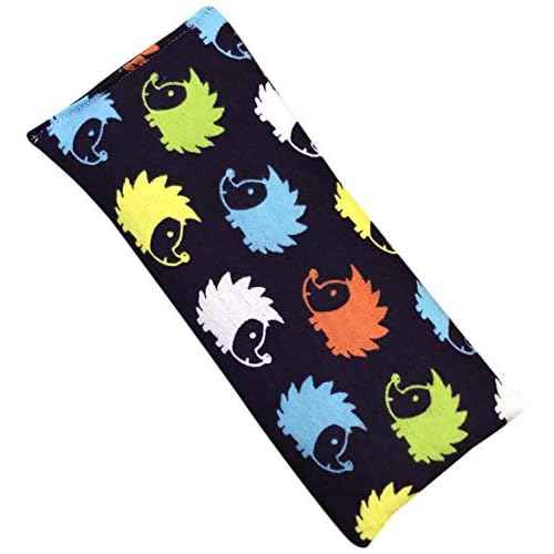 Heating Pad Microwavable, Microwave Hot Pack, Ice Pack, Cold Compress, Eye Pillow, Flax Seed and Dried Herbs, Various Sizes, Hedgehog