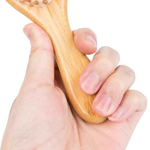 4 PCS Bamboo Hair Brushes Set,Boar Bristle and Detangling Combs,Hair Care Tools with Natural Bristles, Birthday Gift for Family Friend Women Men Mother Hairbrush Kit