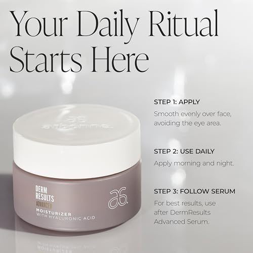 DermResults Advanced Face Moisturizer with Hyaluronic Acid ? Hydrating Facial Cream for Dry Skin ? Anti-Aging Daily Facial Moisturizer for Women & Men - 1.7 oz (50 ml)