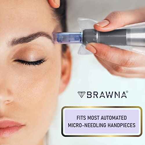 BRAWNA 220 Pack PMU Machine Pen Cover - Microneedling Machine Sleeve - PMU Supplies - Color - Clear