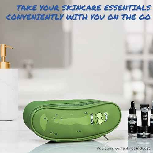 RICK AND MORTY Mens Toiletry Bags Wash Bag Travel Toiletries Bag for Men Teenagers Grooming Travel Gym Gifts for Him