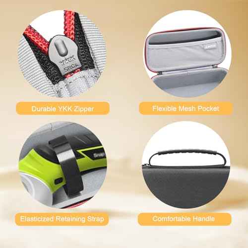 RLSOCO Hard Case for SnapFresh Cordless Electric Scissors, 4V Electric Mini Box Cutter (Case Only)
