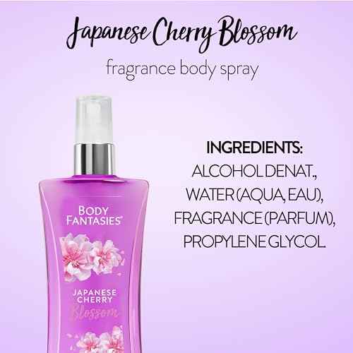 Body Fantasies Body Spray Holiday Gift Set for Her - 3 Piece Timeless Scents Sampler, Perfect for Stocking Stuffers
