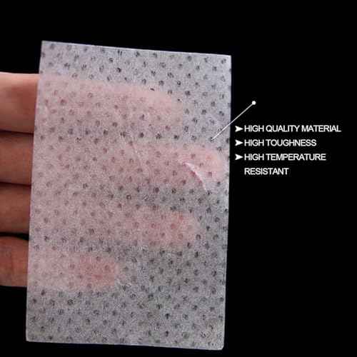 1000PCS Breathable Perm Papers for Hair, Thin Mesh Hair Perm Kit Grooming Tools for Hair Salon Shop or Home Hair Perms